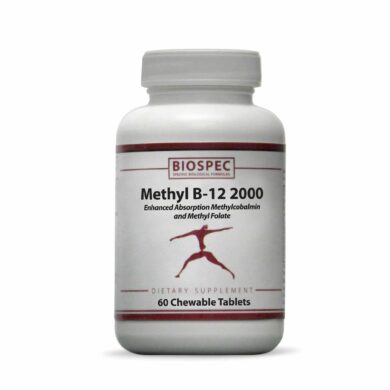 Methyl B-12 2000 - 60 tablets