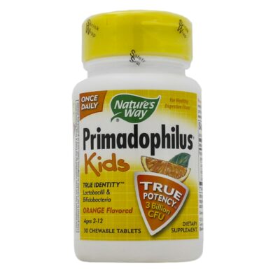 Primadophilus Kids (orange flavor) - 30 chewables