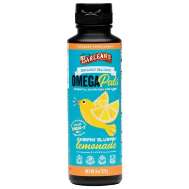 Seriously Delicious Omega Pals Chirpin' Slurpin' Lemonade Fish Oil - 8 ounces