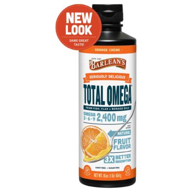Seriously Delicious Orange Creme Total Omega - 16 ounces