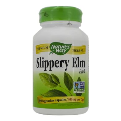 Slippery Elm Bark - 100 capsules