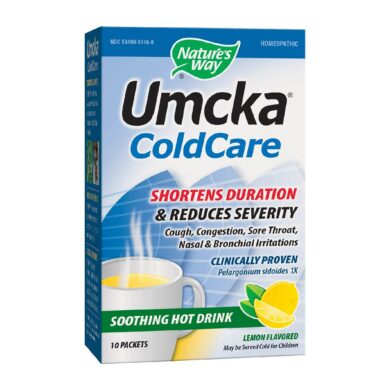 Umcka ColdCare Lemon Hot Drink - 10 packets