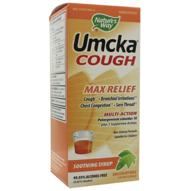 Umcka Cough Max Relief Syrup - 4 ounces
