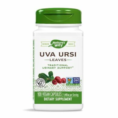 Uva Ursi Leaves - 100 capsules