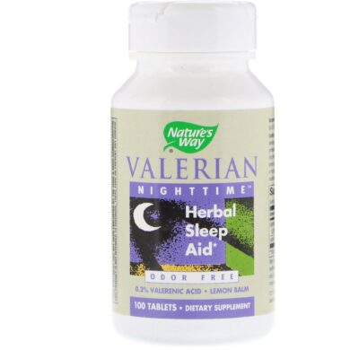 Valerian Nighttime - 100 tablets