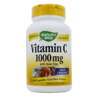Vitamin C 1000mg with Rose Hips - 100 capsules