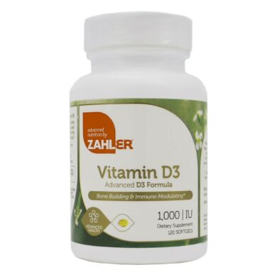Vitamin D3 1000IU - 120 softgels