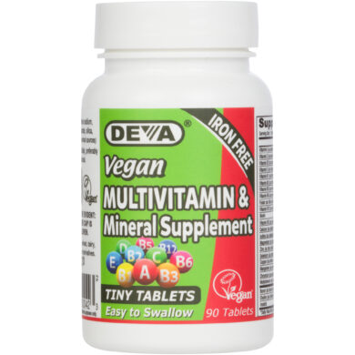Vegan Tiny Tablets Multivitamin (Iron-Free) - 90 tablets