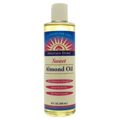 Almond Oil (Sweet) w/Vit E - 8 ounces
