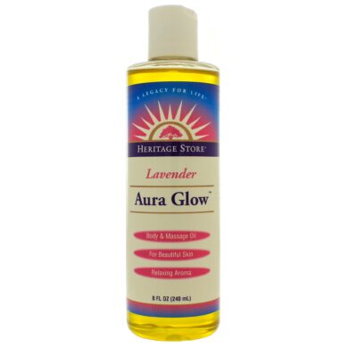 Aura Glow Lavender/Massage Formula - 8 ounces