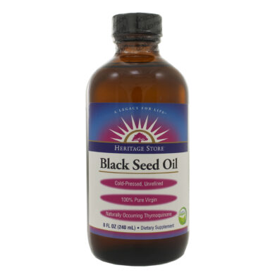 Organic Black Seed Oil - 8 ounces