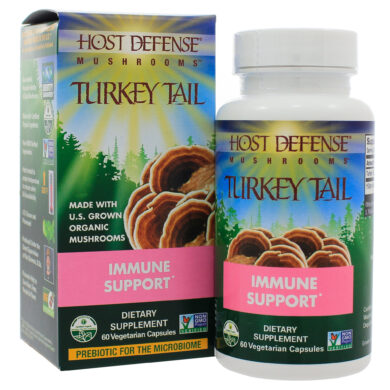 Turkey Tail (Trametes versicolor) - 60 capsules