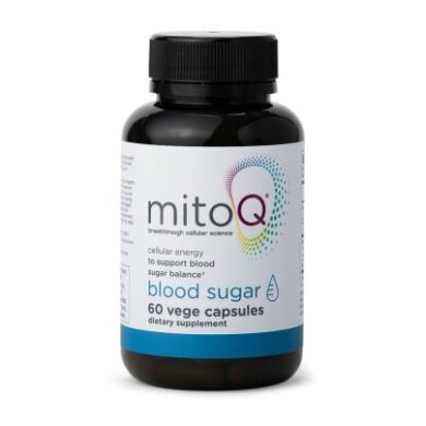 MitoQ Blood Sugar - 60 capsules