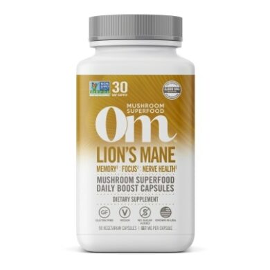 Lion's Mane Mushroom Superfood Capsules - 90 capsules