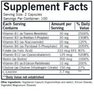 Alternative view of B-Complex with CoEnzymes Pro-Support - Hypoallergenic - 200 capsules