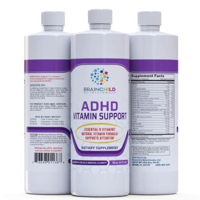 ADHD Vitamin Support Formula (Lemon-Lime) - 16oz