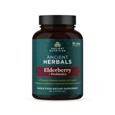 Elderberry + Probiotics - 60 caps