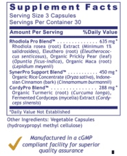 Alternative view of Adaptogen-R3 - 90 capsules