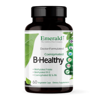 B-Healthy® Complex with B-12 - 60 vcaps VEGAN & Coenzymated