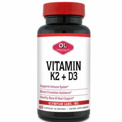 Vitamin K2+D3 - 60 caps