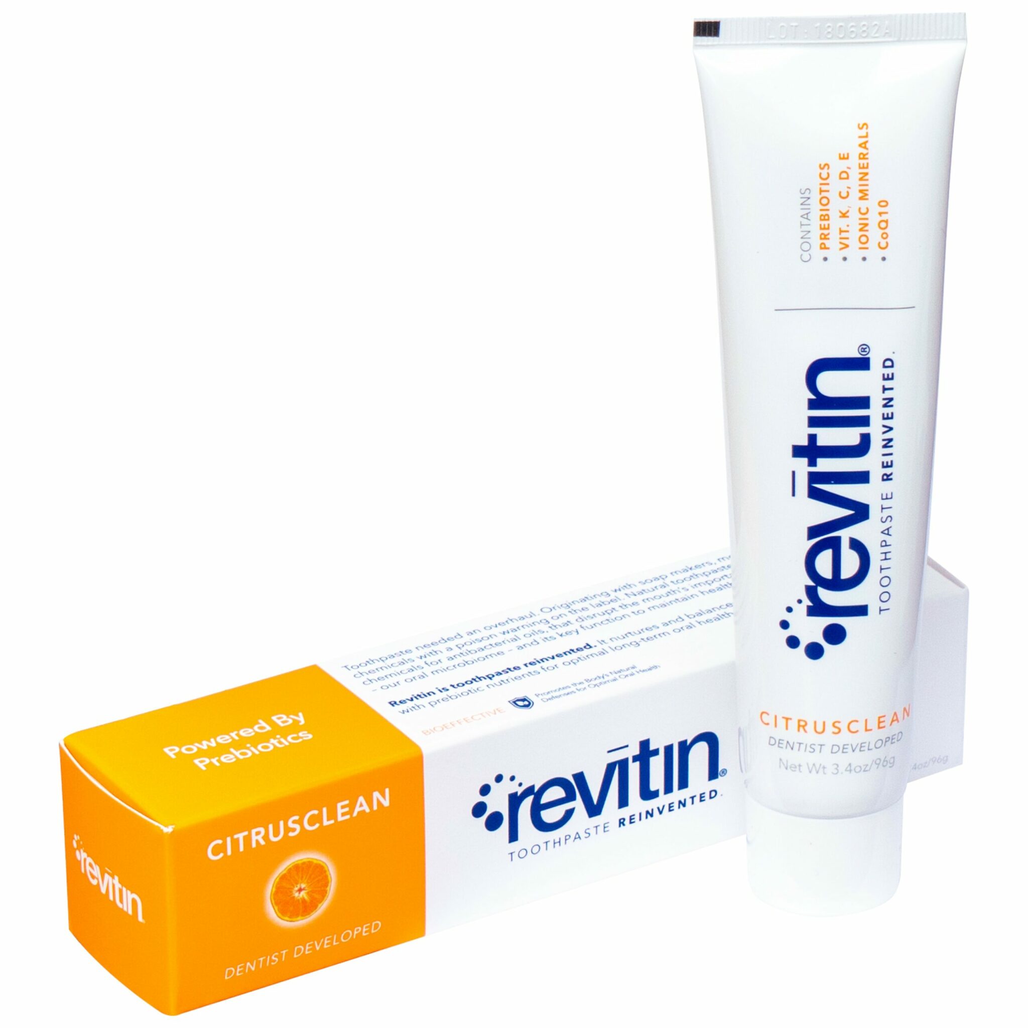 Revitin Premium Natural Toothpaste 3.4oz Spectrum Supplements