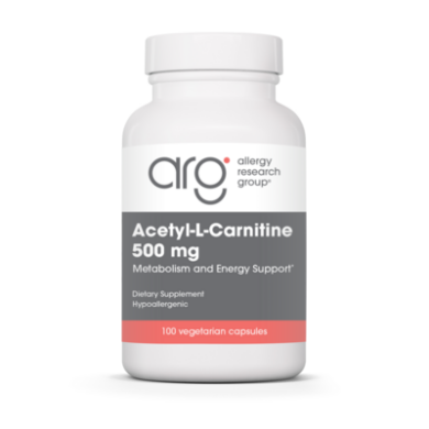 Acetyl L-Carnitine 500mg - 100 capsules