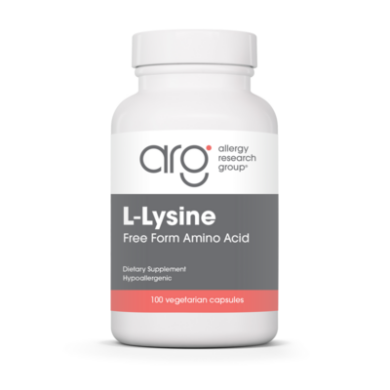 L-Lysine (500mg) 100 capsules (Veggie)