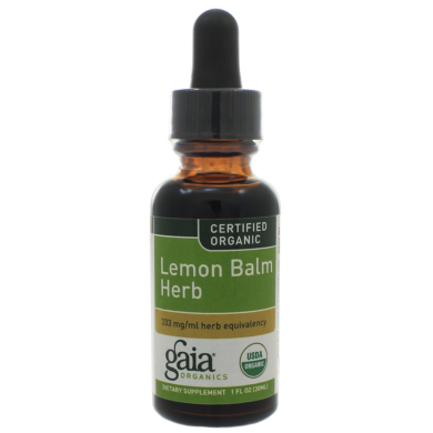 Lemon Balm Dry - 1 fl oz - 30 mL