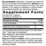 Alternative view of Goldenseal Root 1000mg - 100 capsules