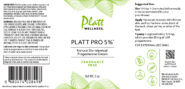 Alternative view of Platt Pro 5% MAX (fragrance free) - 3oz