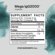 Alternative view of MegaIgG2000 Powder - 60 grams